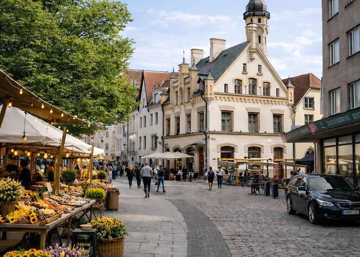 2br 98m2 Old Town With Pool Table And Free Parking! * Tallinn